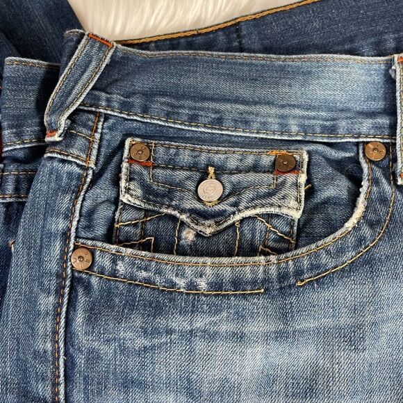 True Religion Billy Bootcut Jeans Seat 34 - Picture 12 of 12